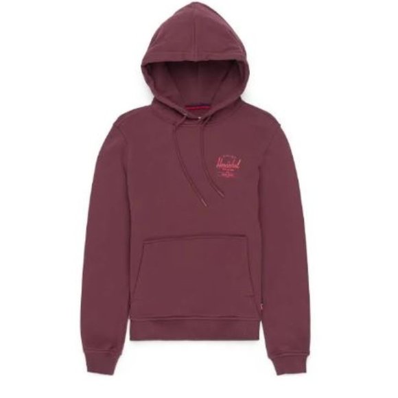 NWT! Herschel Supply Co Men's Pullover Hoodie- Plum/Mineral